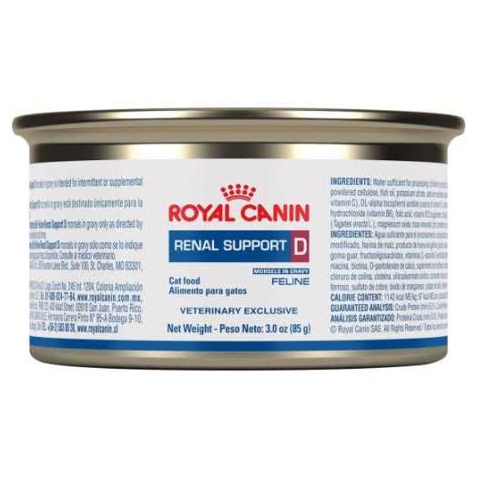 Veterinary Diet Feline Renal Support D Canned Food R11193