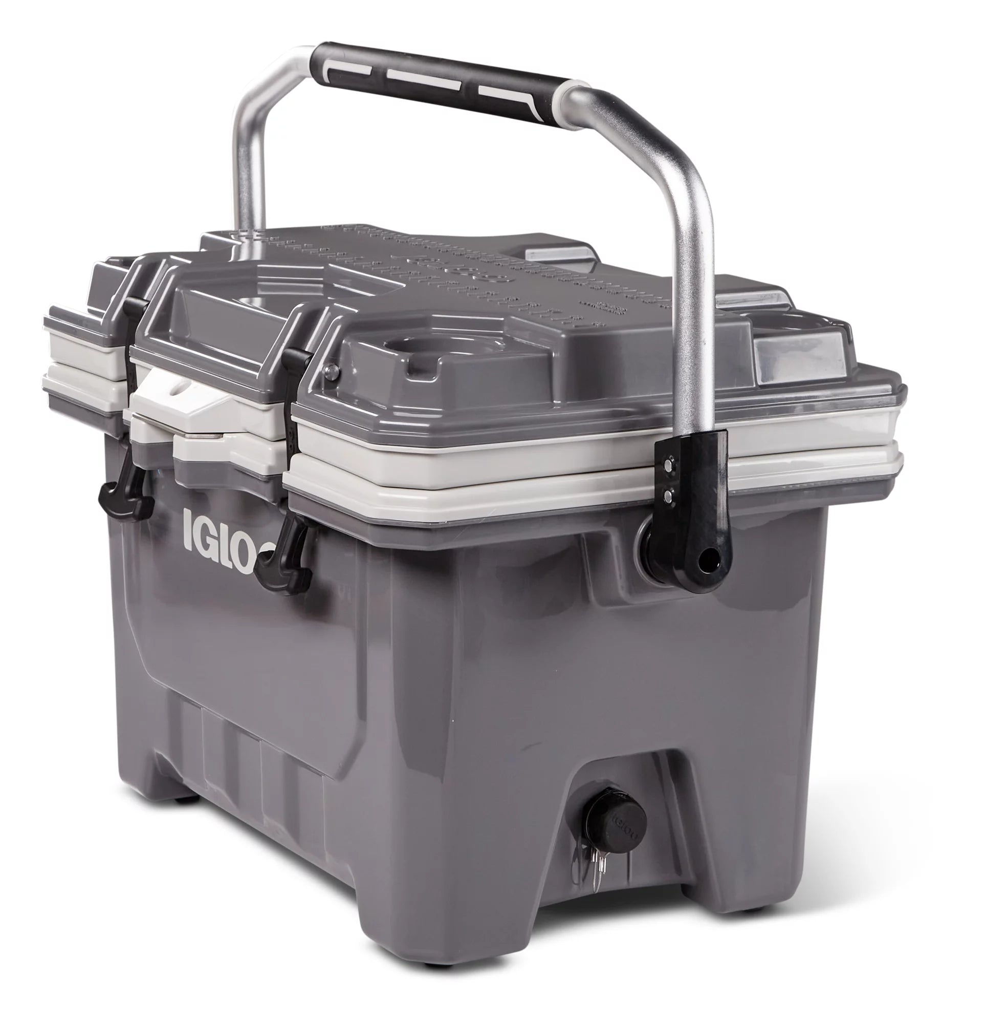 24 QT Gray Hard Sided Cooler J4136