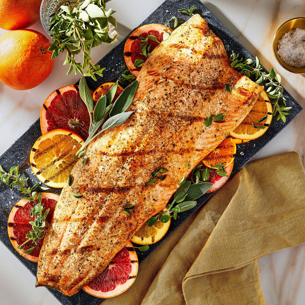 Atlantic Salmon Fillets, 2.00 - 3.00 lb. Whole Salmon Side D966940