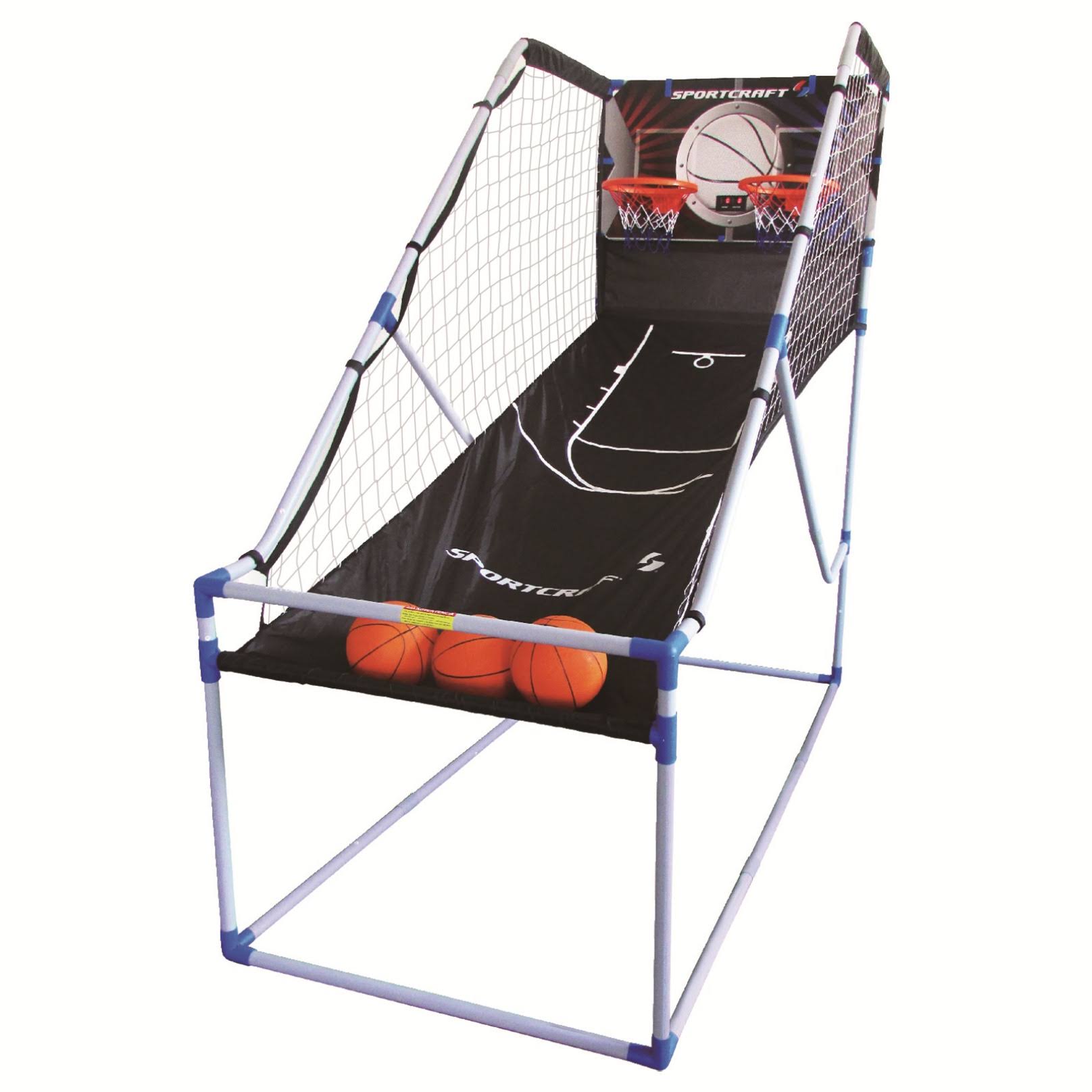 Double Shot Electronic Basketball Arcade Game N9549