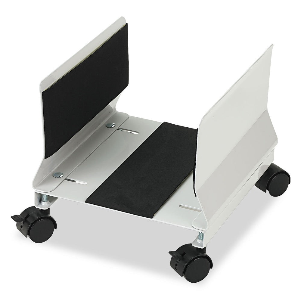 Metal Mobile Cpu Stand, Light Gray K685317