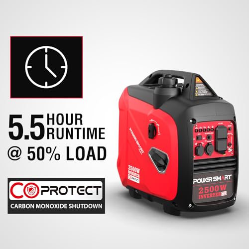 2500-Watt Portable Inverter Generator H6377