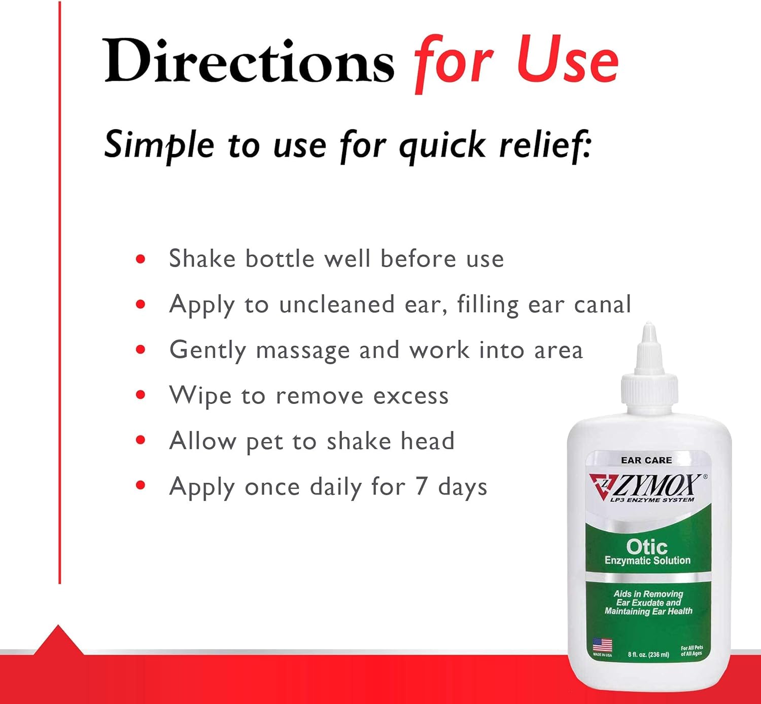 Zymox Otic Enzymatic Solution, 8oz Y522406
