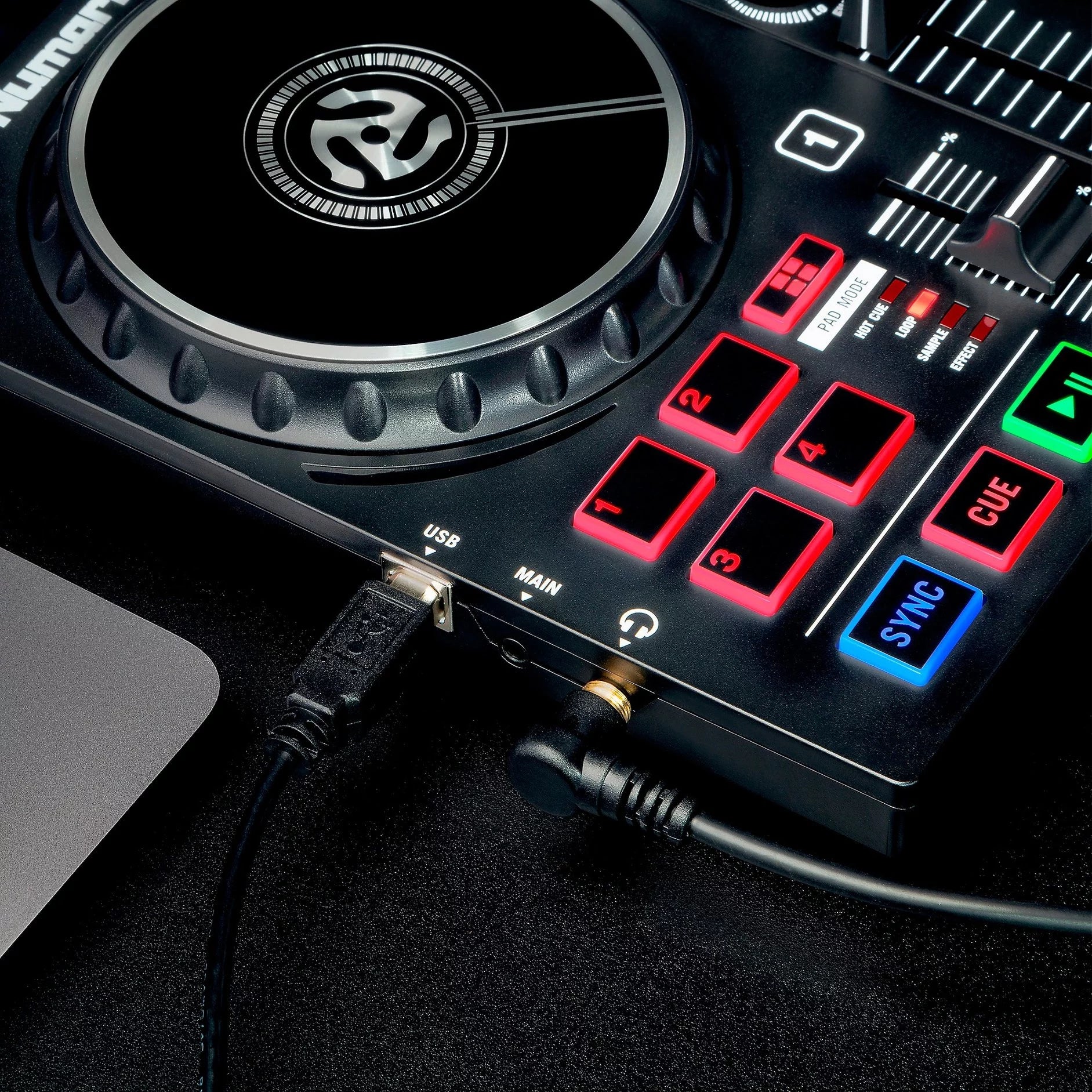 DJ Controller Set with Built-In Lights C9558