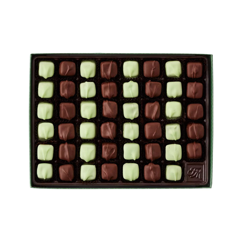 Milk Chocolate and Pastel Candy with Mint Chocolate Center, 1 lb W915