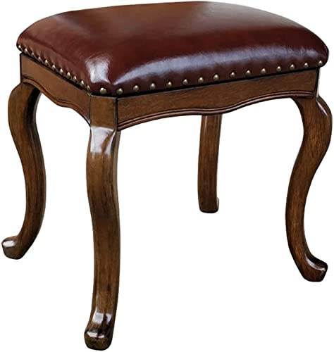Leather Vanity Stool I77930