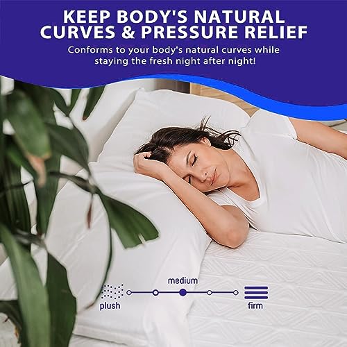 Twin Size 8 inch Cool Gel Memory Foam Mattress A2522