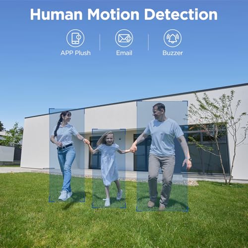 10CH 5MP NVR with 4 3MP Cameras, 1TB HDD, Night Vision, Motion Detection, Indoor/Outdoor Video Surveillance R197248