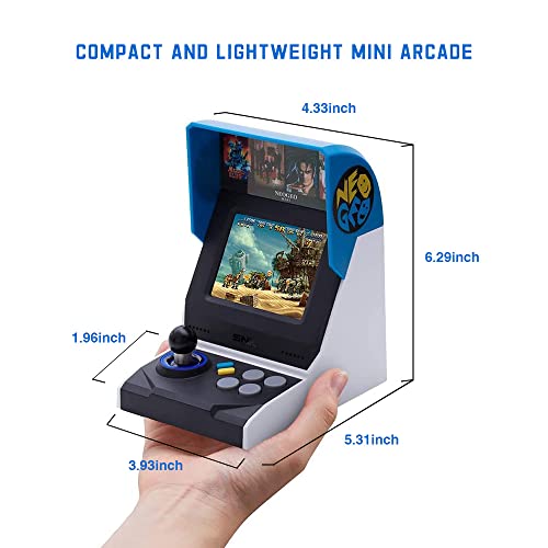40 Pre-Loaded Classic SNK Games Arcade and Black Gamepad Q431
