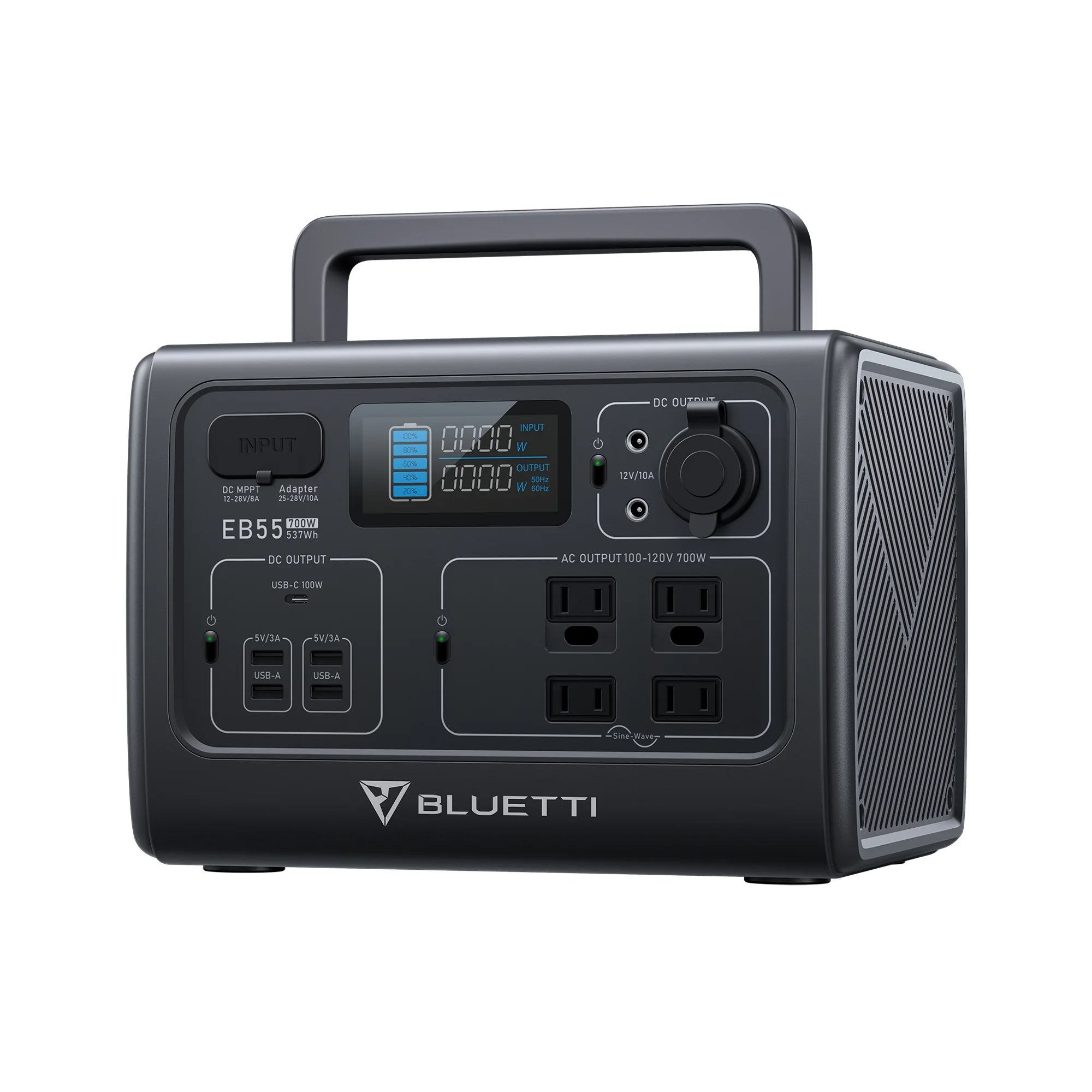 Portable Power Station 537Wh 700W AC Outlets T1386