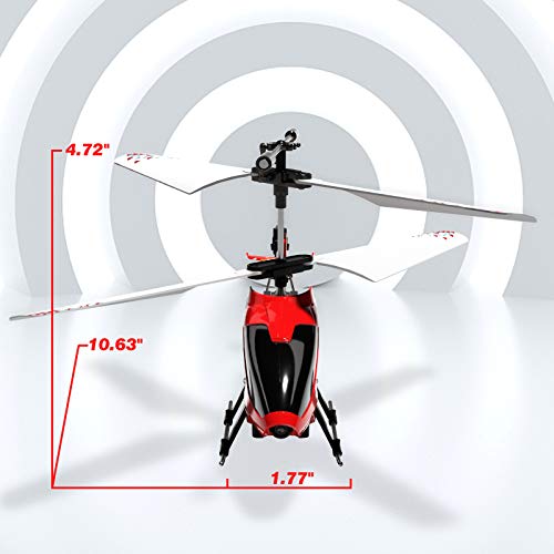 Mini RC Helicopter with Camera (Red) Z76096