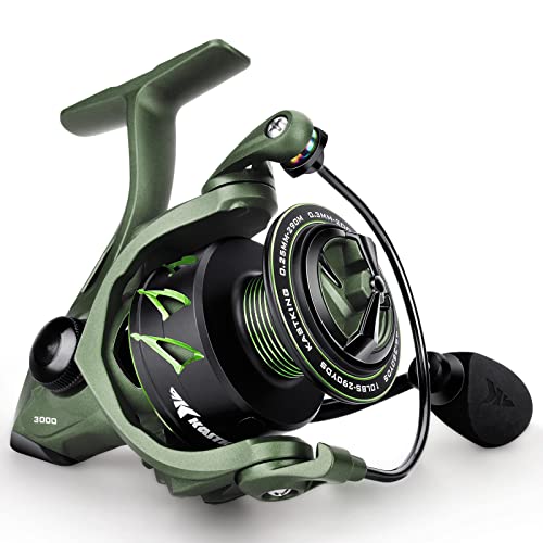 Sealed Carbon Fiber Spinning Reel 22LBs Max Drag 7+1 Stainless BB J2587