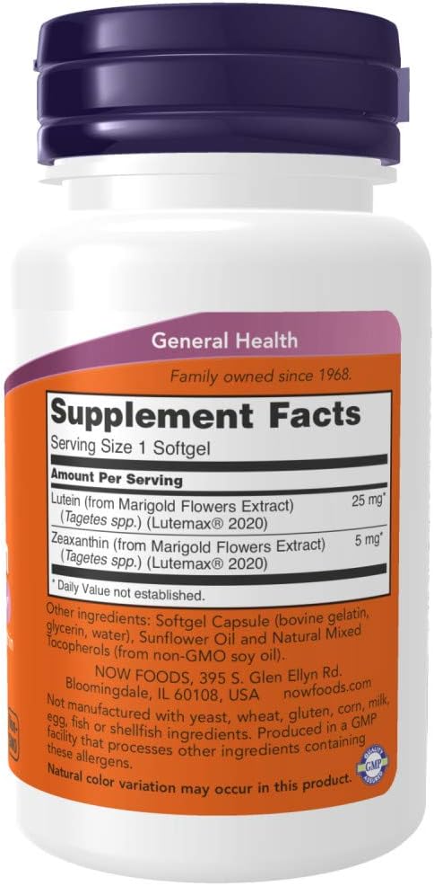 Lutein & Zeaxanthin 60 Softgels (2 Pack) X65718