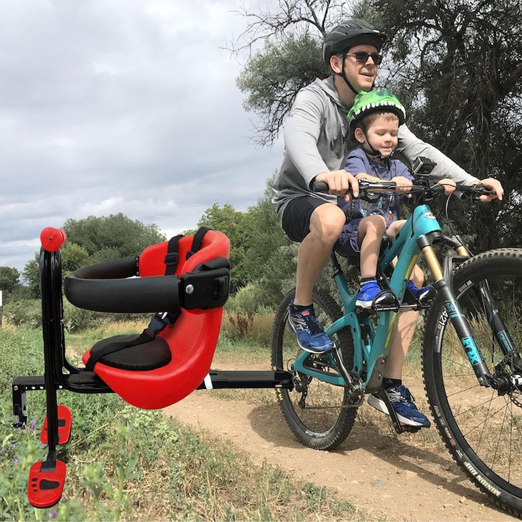 Front Mounted Child Bike Seat with Pedals Q96252