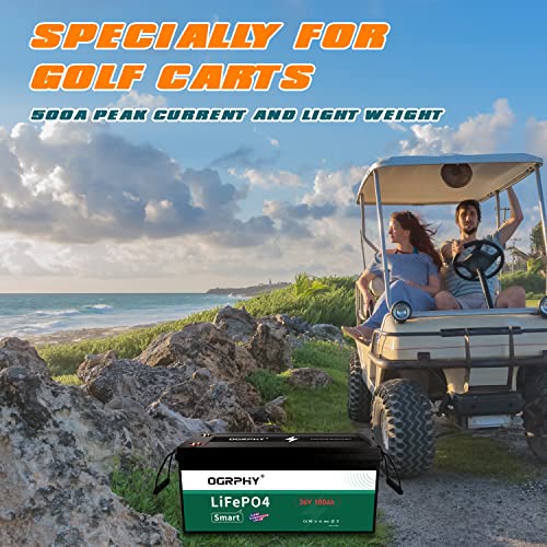 36V 3.84KWh Lithium Golf Cart Battery P2661