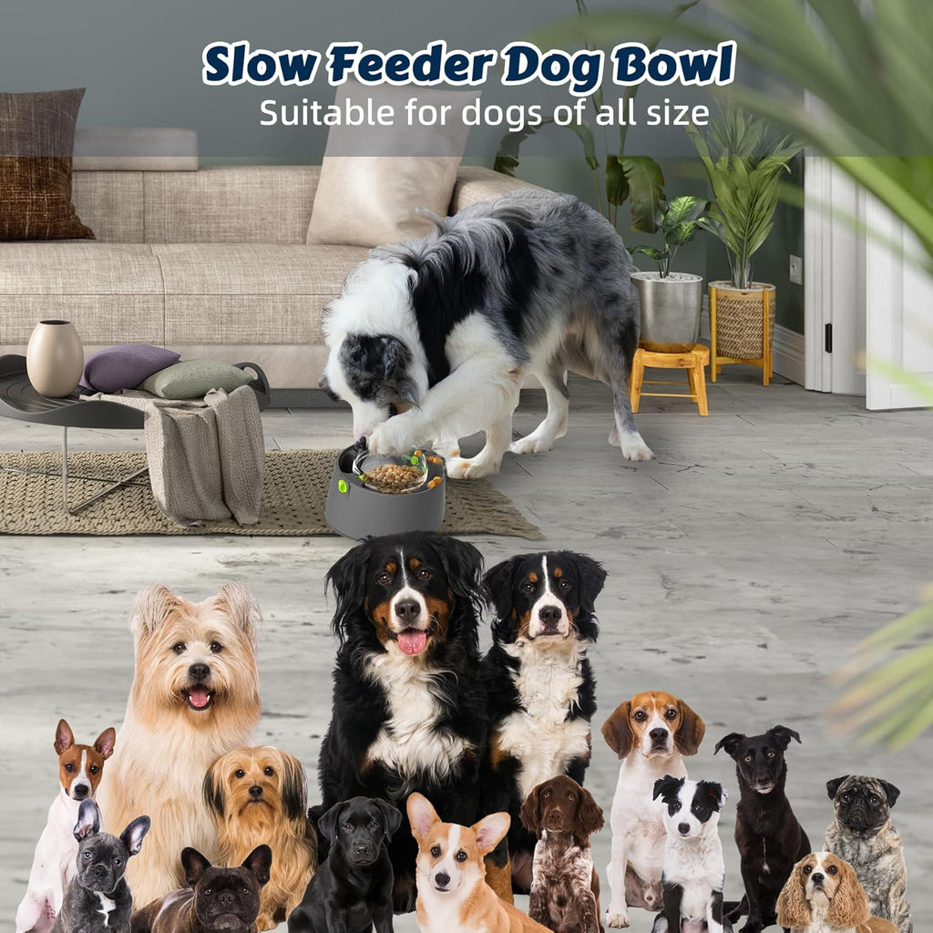 3 in 1 Rotatable Puzzle Dog Slow Feeder Toy T815833