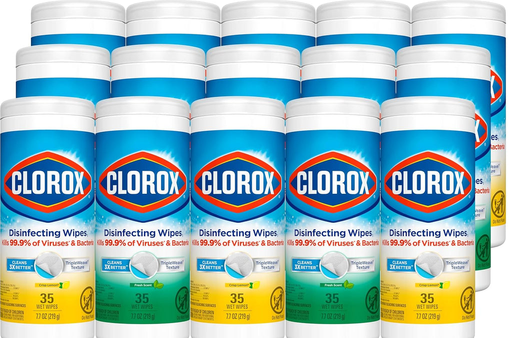 Disinfecting Wipes, 35 Count, Pack of 15 G4424