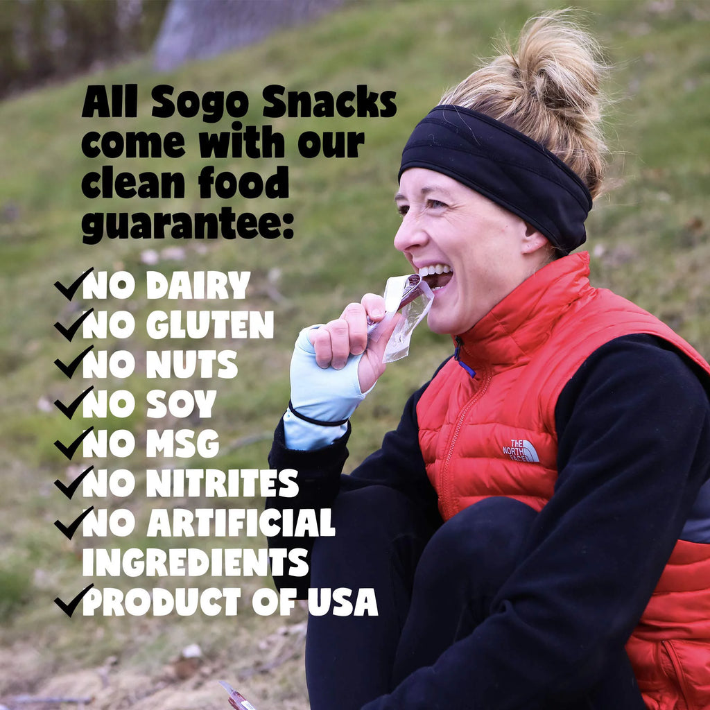 No Sugar Grass-fed Non-GMO Beef Sticks Variety Pack (12-Count, 1-oz) Y4437