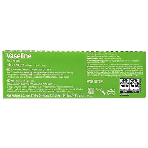 12 pack Lip Balm Aloe Z3724