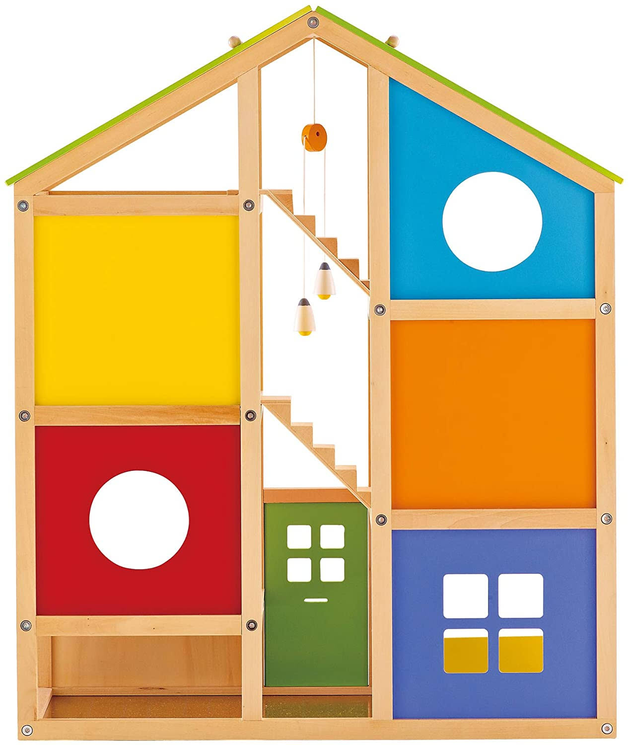 3 Story Wooden Dollhouse N288405