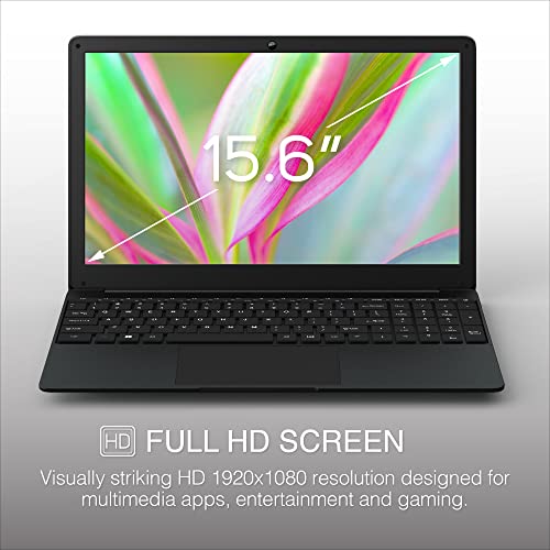 15.6 inch Laptop IPS FHD Intel Celeron N4020 4GB Ram 128GB SSD Windows 11 N342184