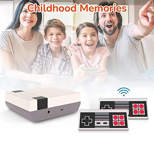 Classic Mini Retro Game Console with 600 Games and Dual Wireless Remote Controllers Q11161