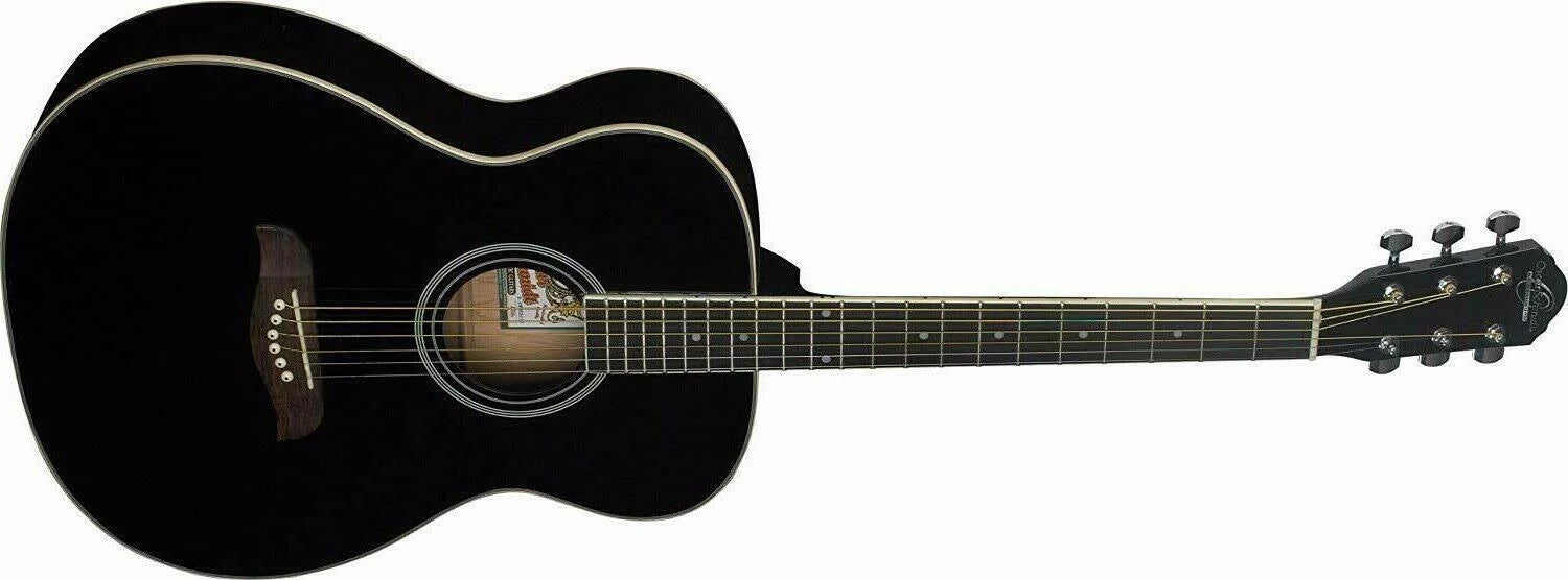 Black Acoustic Guitar W16145