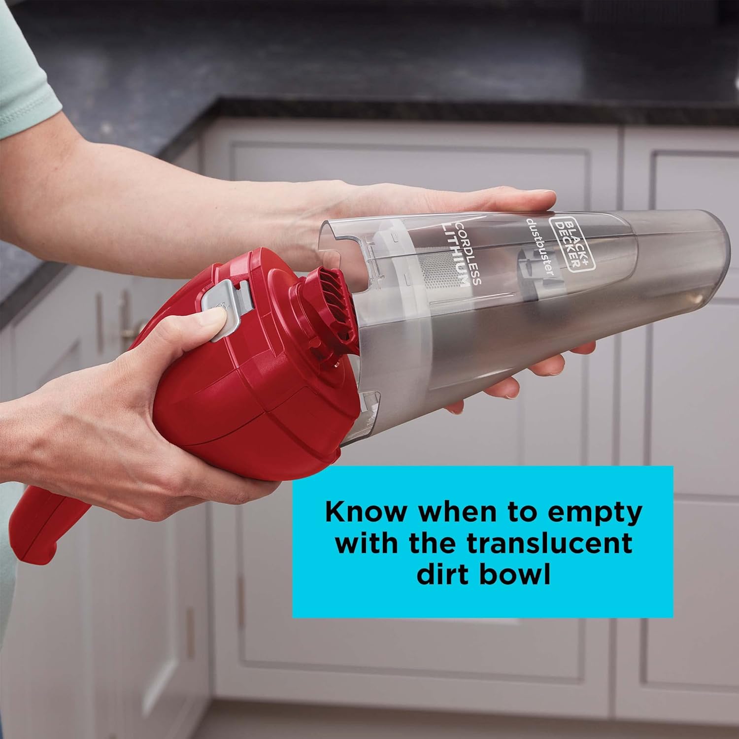 Red Cordless Handheld Vacuum O567