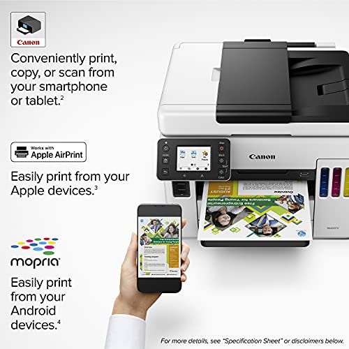 White All-in-One Printer with Print, Copy, Scan, Fax A414
