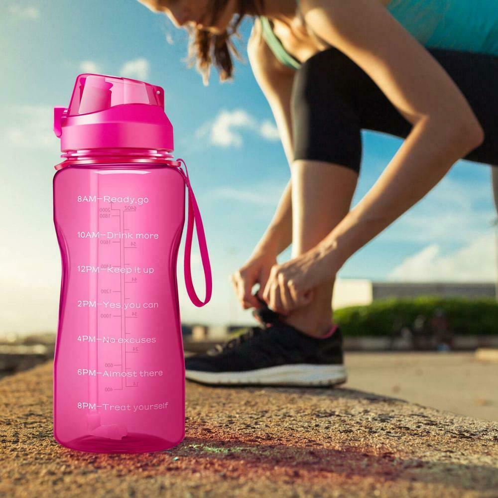 BPA Free 2.2L Water Bottle with Straw K1465