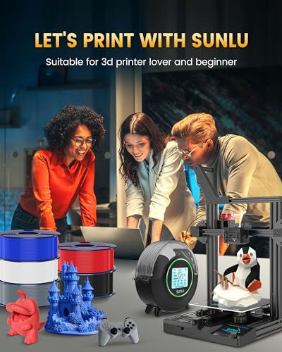 4KG Black PLA+ 3D Printer Filament Bundle 1.75mm U58072