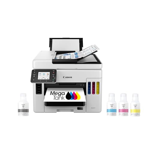 White All-in-One Printer with Print, Copy, Scan, Fax A414