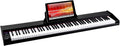 88 Key Full-Size Weighted Keys Digital Piano Keyboard with Sustain Pedal V9132