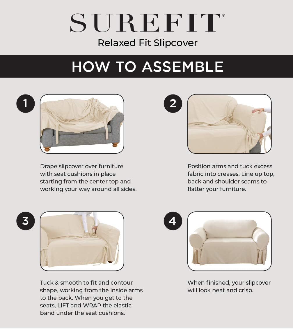 White Matelasse Loveseat Furniture Cover V79614