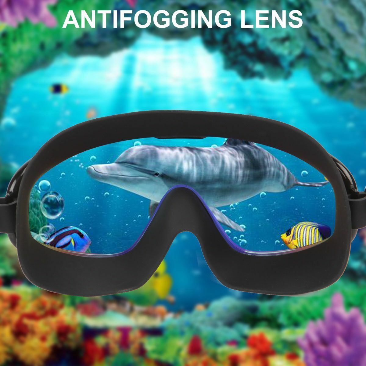 Swimming Goggles Anti-Fog UV Protection Diving Snorkeling F2454