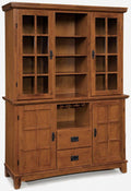 Brown Dining Buffet with Hutch K63500