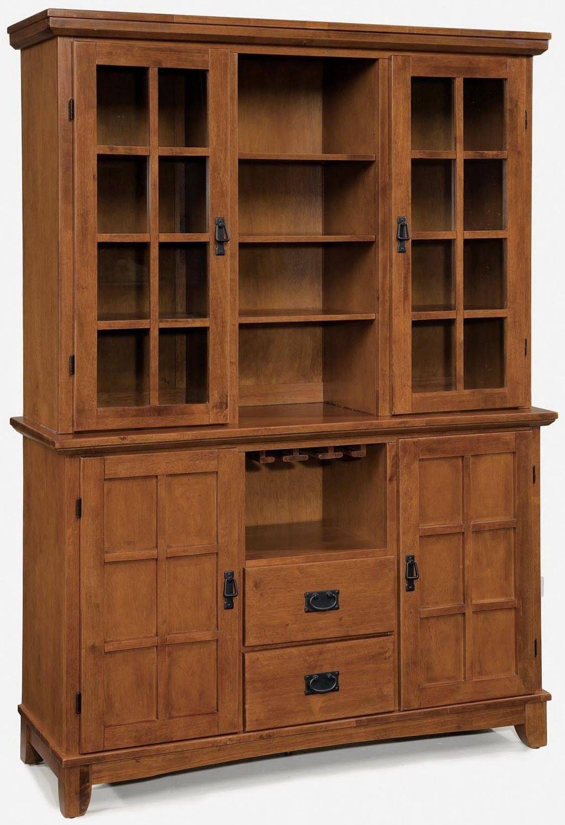 Brown Dining Buffet with Hutch K63500