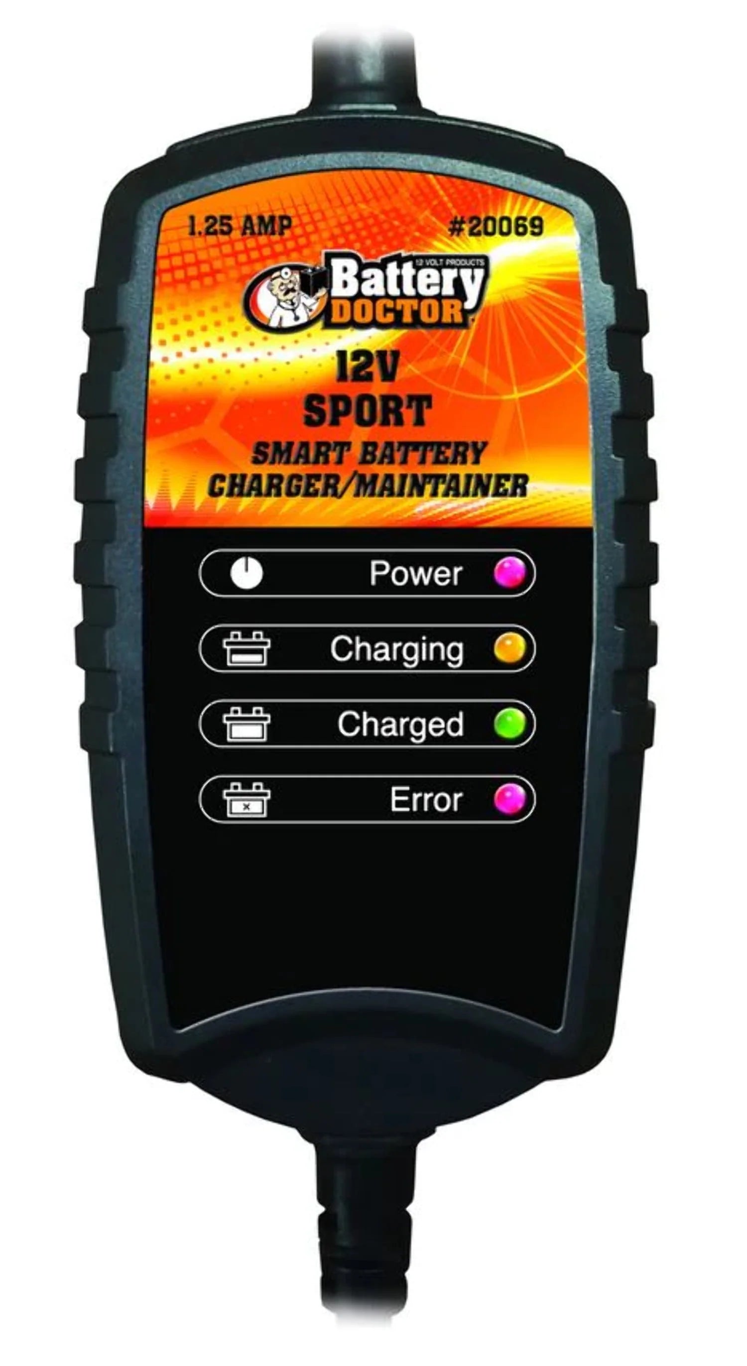 12V 1.25 AMP Battery Charger and Maintainer M350766