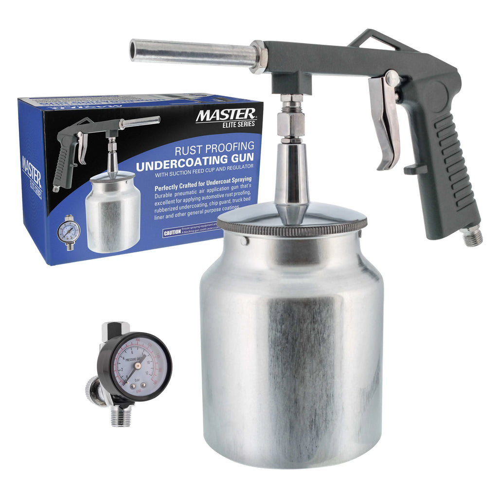 Undercoating Spray Gun with Regulator & Suction Feed Cup Y6454