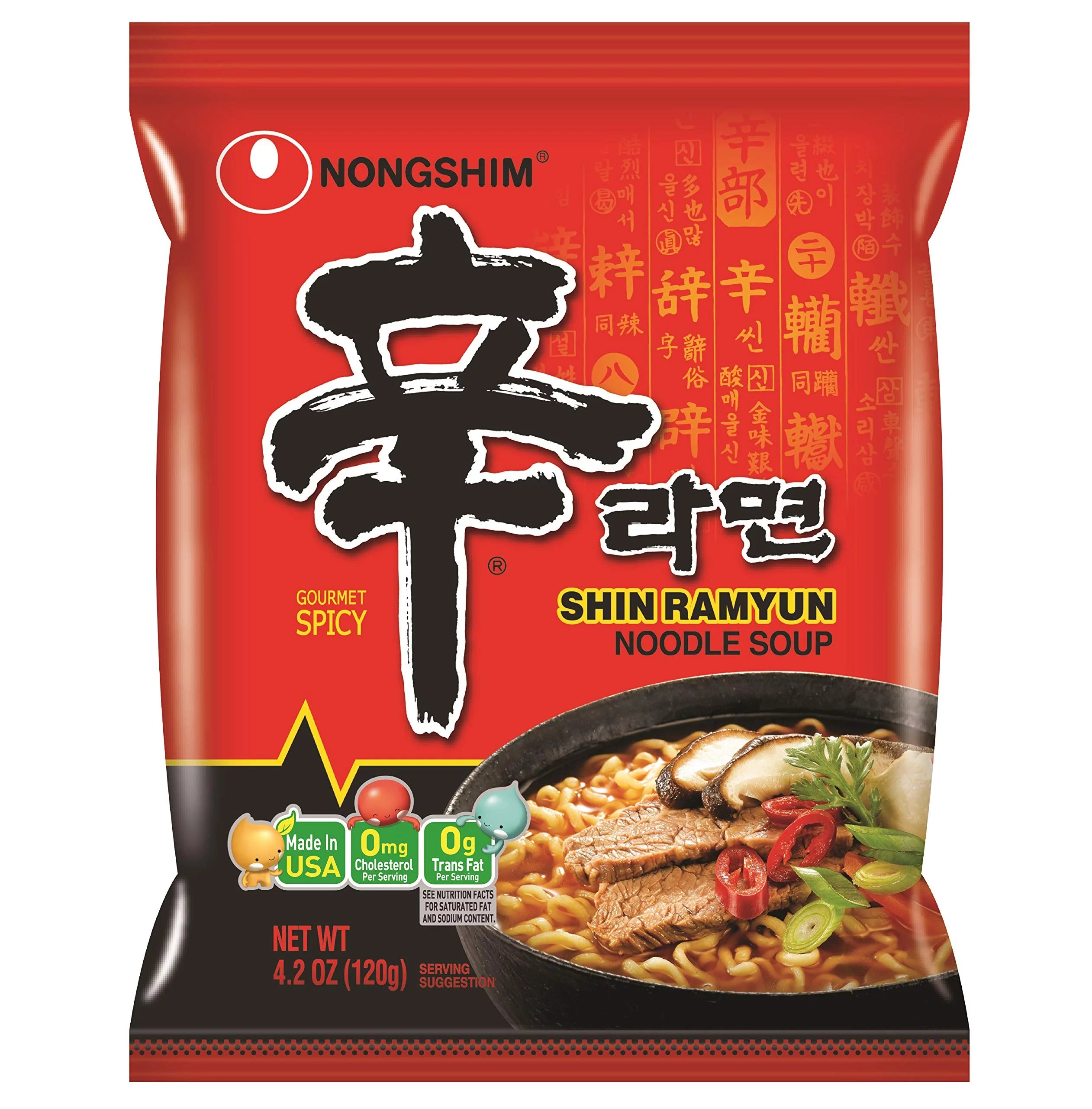 Gourmet Spicy Noodle Soup, 4.2 Ounce (Pack of 20) W5976