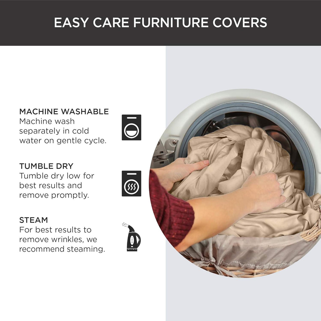 White Matelasse Loveseat Furniture Cover V79614