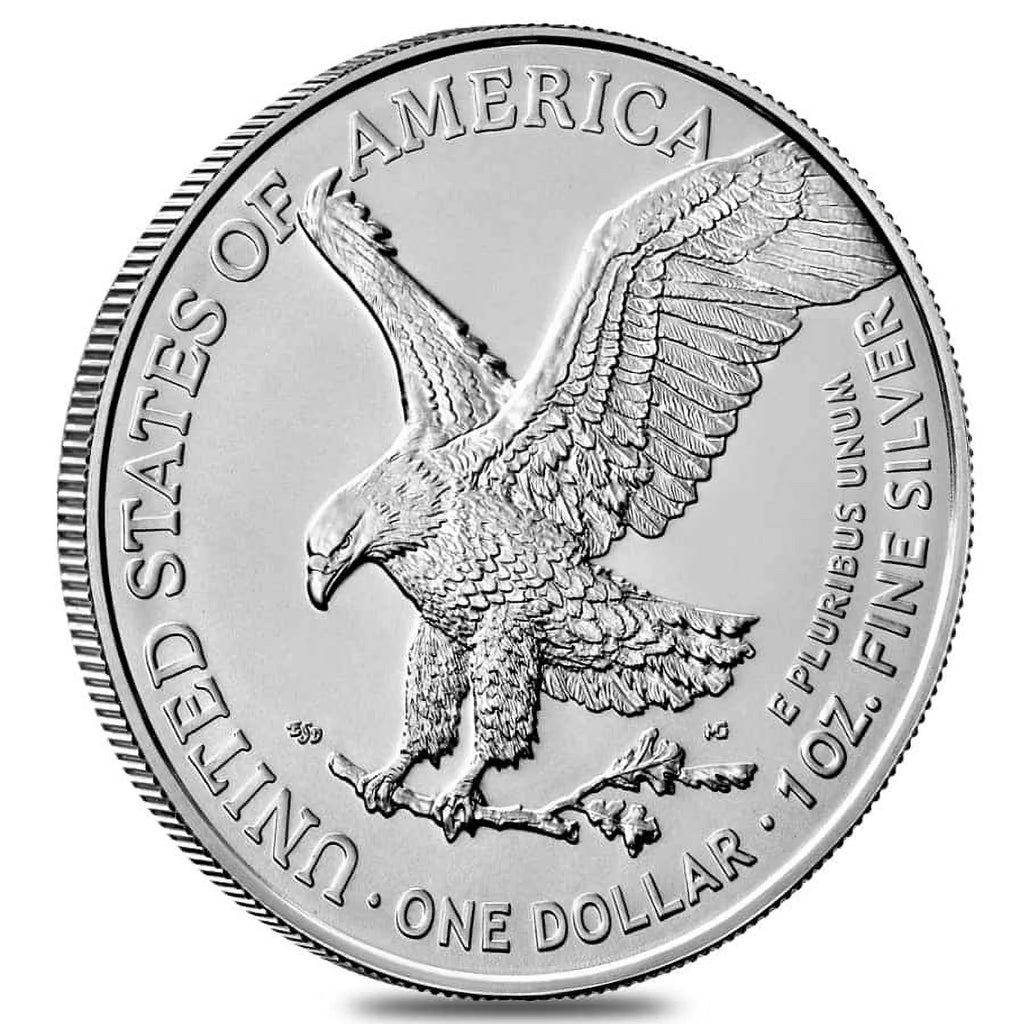Lot of 100 - 2024 1 oz Silver American Eagle $1 Coin BU G230