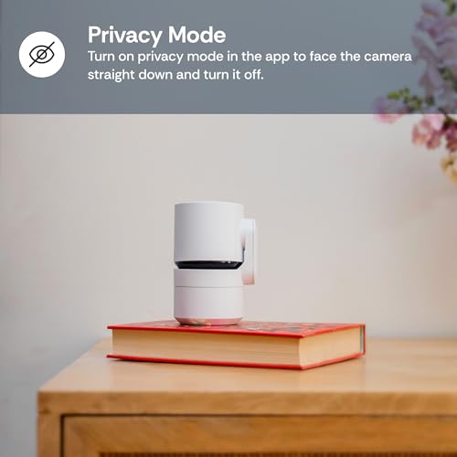 White Wi-Fi Camera with Night Vision and Two Way Audio A814