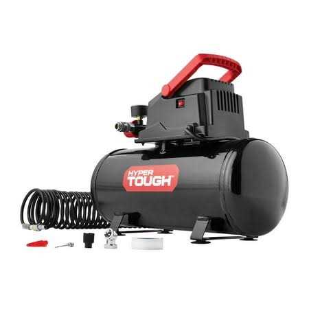 3 Gallon Oil-free Portable Air Compressor with Hose & Inflation Accessory Kit R679670