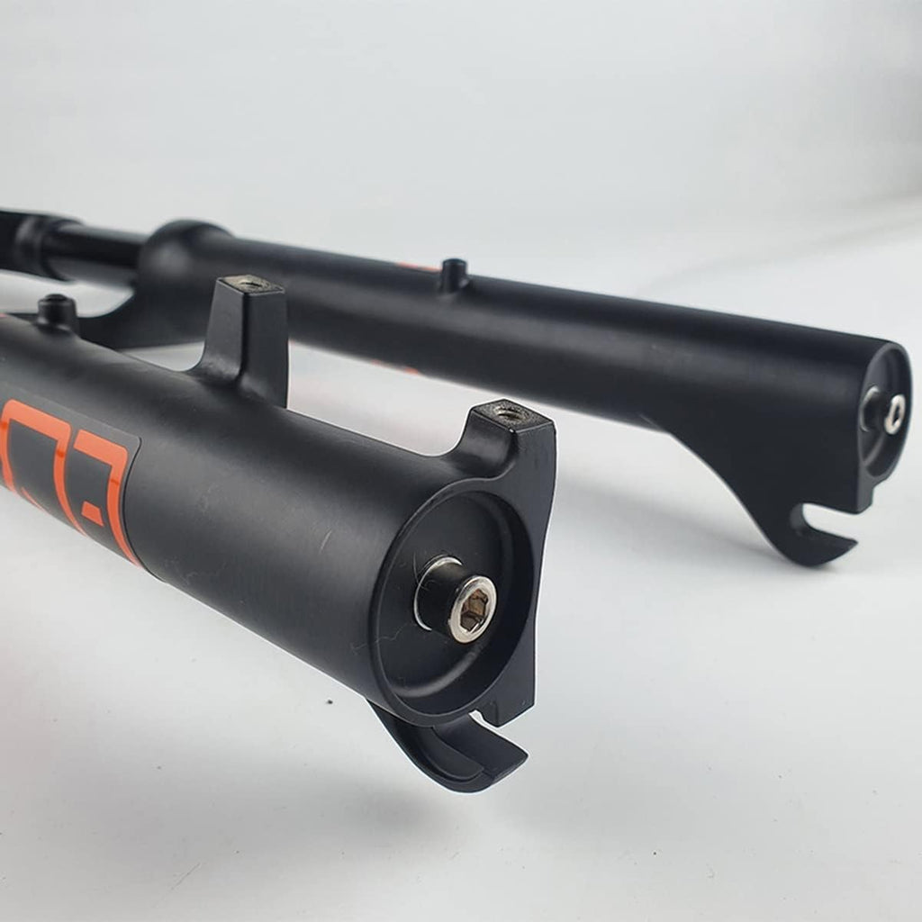 26 Inch 4.0" Tire Fat Bikes Fork Straight Double Shoulder Disc Brake Adjustable Rebound B738209