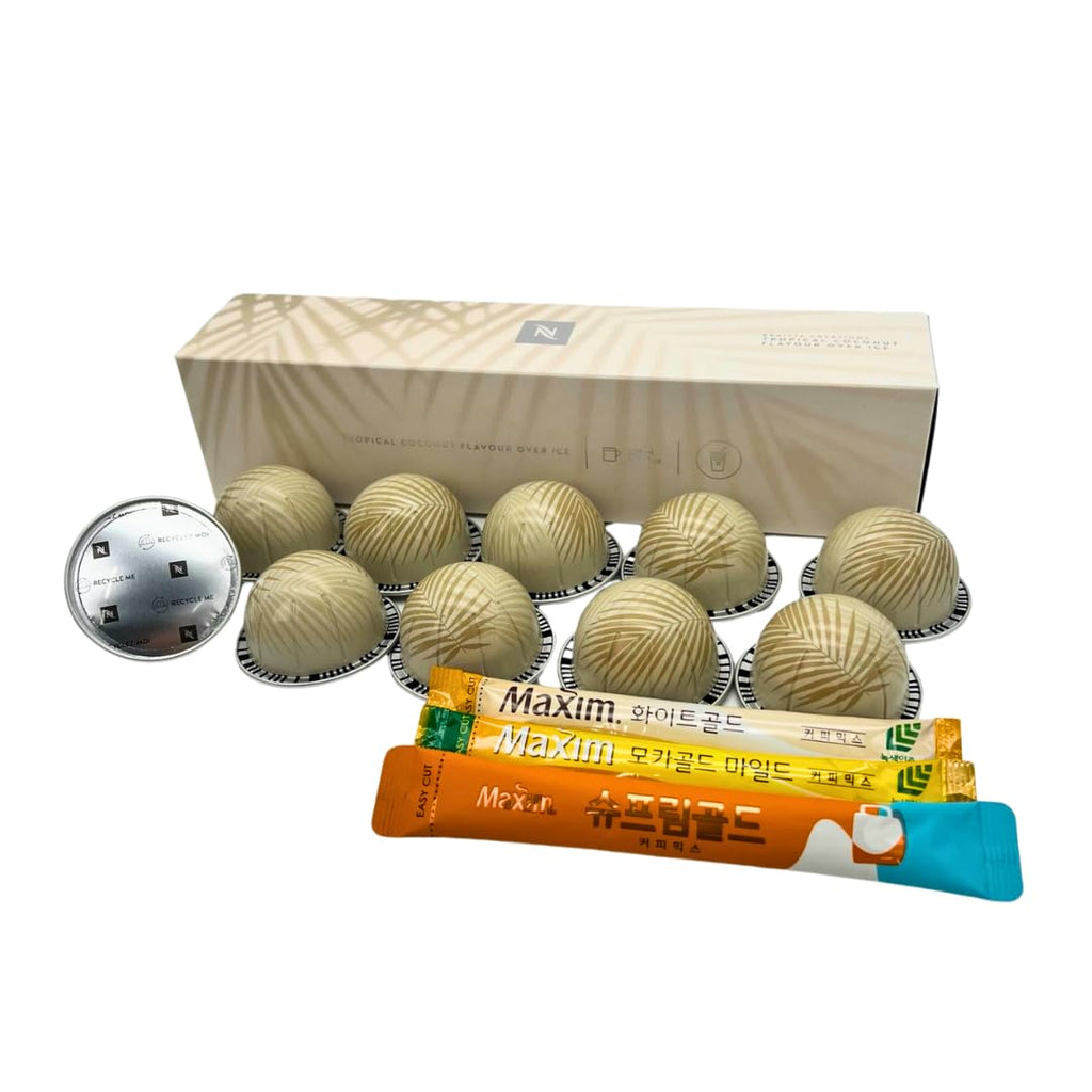 Tropical Coconut Flavor Over Ice Pods 10 Capsules A396