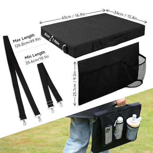 2 Pack Extra Thick Stadium Seat Cushion O64851
