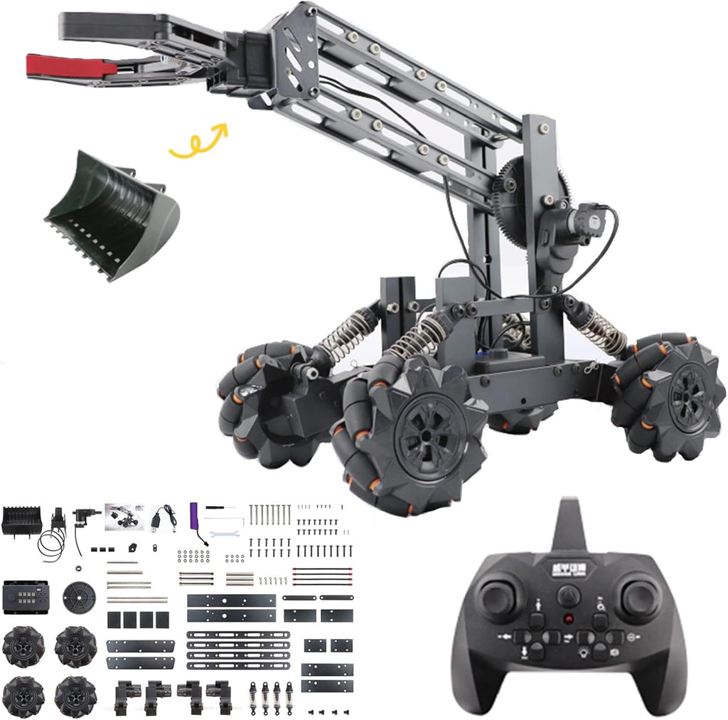 3-in 1 Science Kits with 4-DOF Robotic Car, Electronic Programming DIY Toy F836