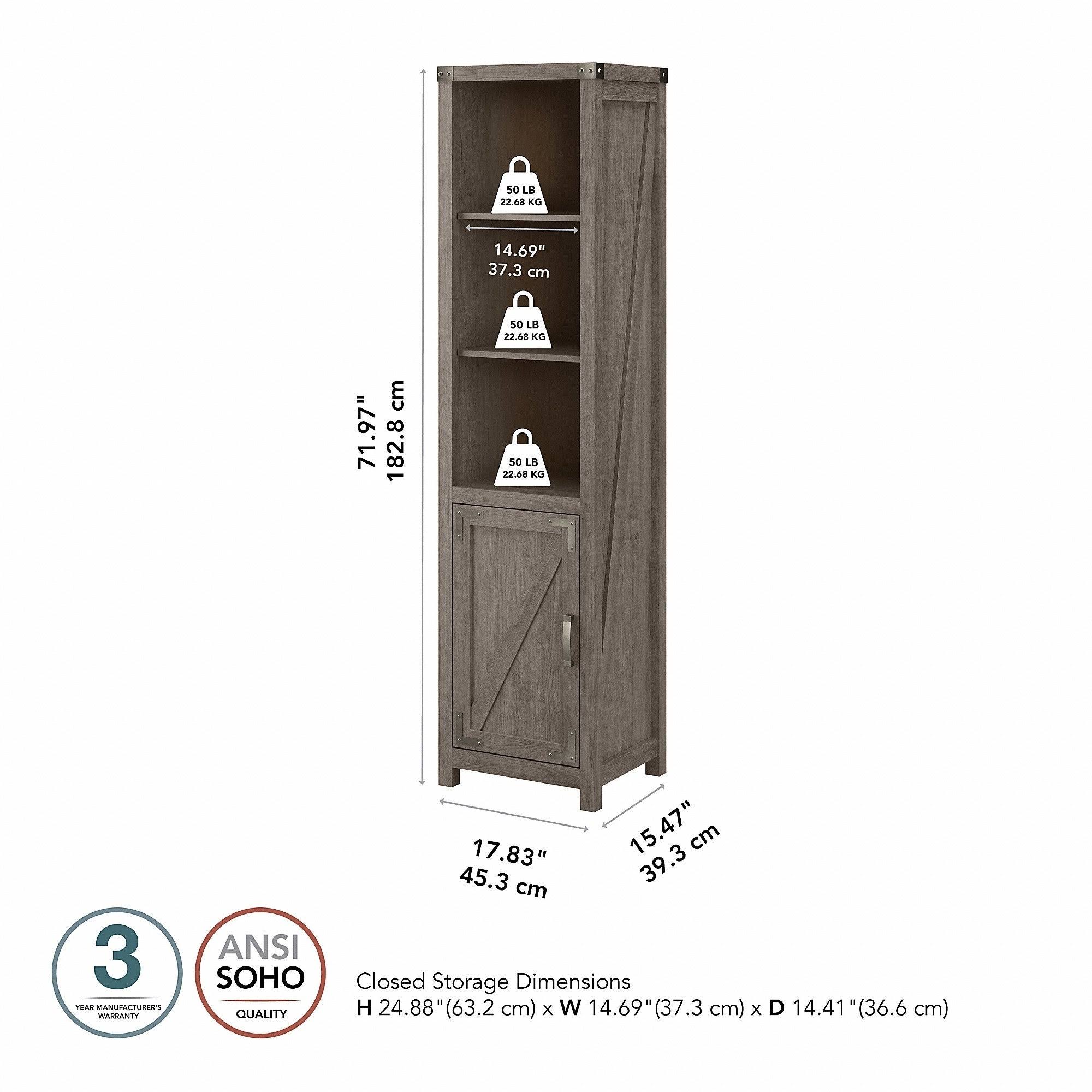 Bookcase with 5 shelves Q5054