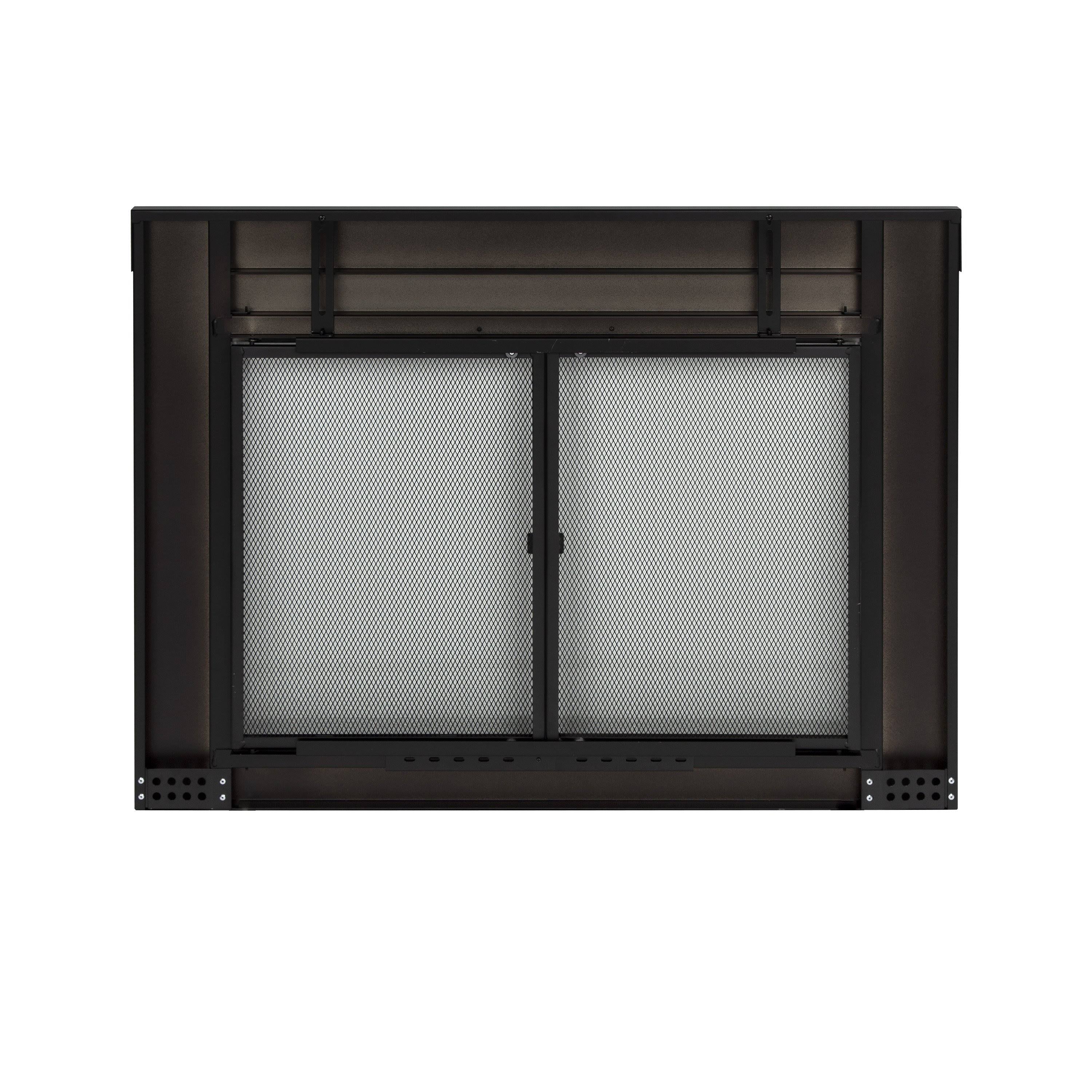 Large Fireplace Glass Doors A8545